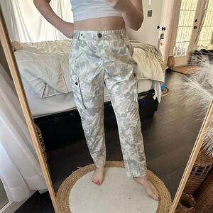 Pinko Women’s 4 Designer Camo Cargo Pants